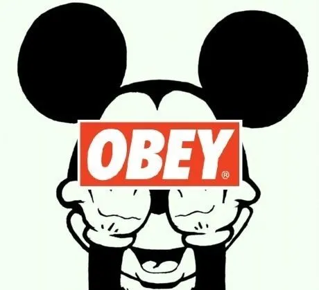 Imagenes de Mickey Mouse obey - Imagui