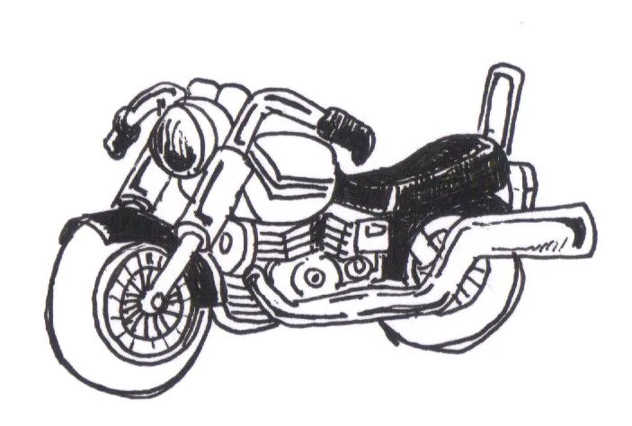 Caricatura de una moto - Imagui