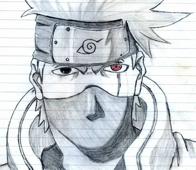 Dibujos a lapiz de Naruto kakashi - Imagui