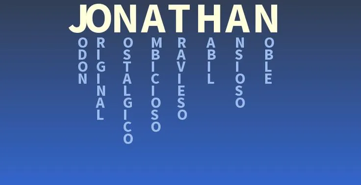 Significado del nombre: JONATHAN - Descubre el significado de tu ...