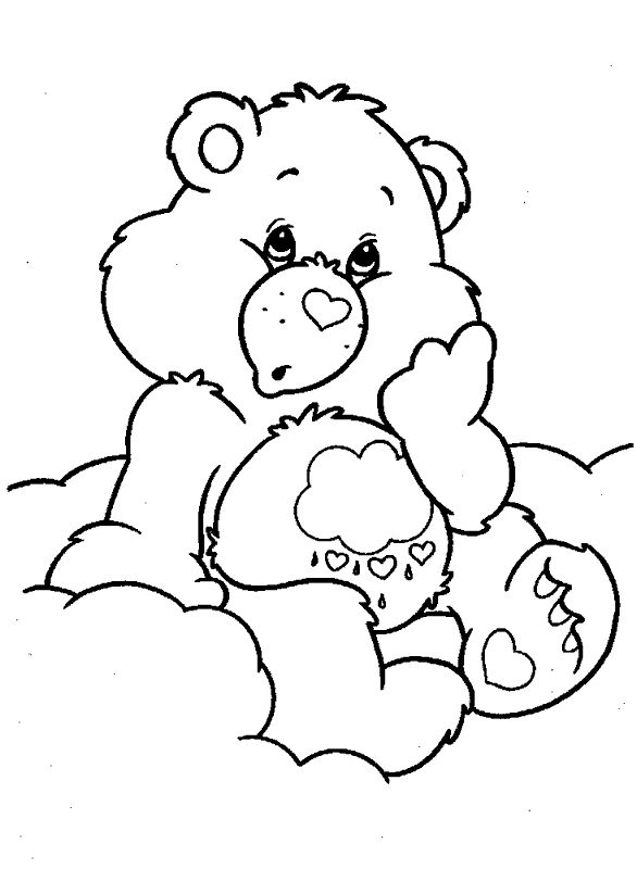 Dibujos de los osos carinosos para colorear - Imagui