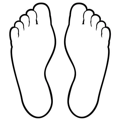 Dibujos de pies humanos - Imagui