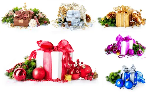 6 imágenes con regalos de Navidad y adornos navideños para hacer ...