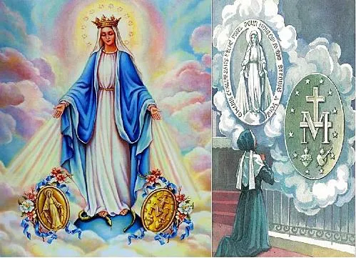 IMAGENES RELIGIOSAS: Virgen de la medalla milagrosa o Virgen de ...
