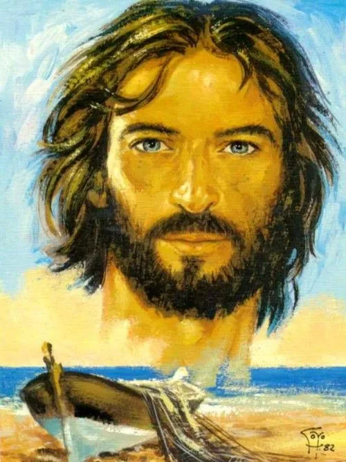 Rostros de Jesus blanco y negro - Imagui