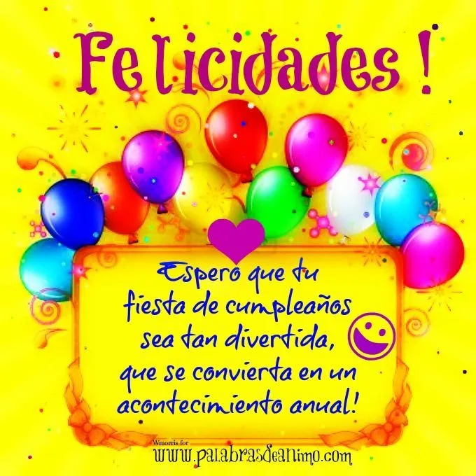 Imagenes De Saludos Para Facebook | Saludo de cumpleaños con ...