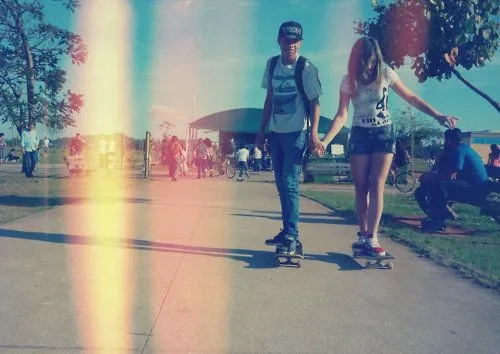 Skaters enamorados tumblr - Imagui