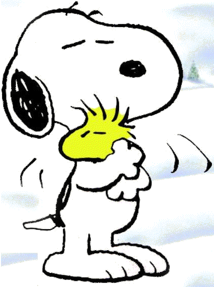 Snoopy amor y amistad gif - Imagui