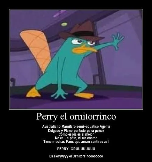 Imágenes tiernas de Perry el Ornitorrinco | Imagenes para Facebook ...