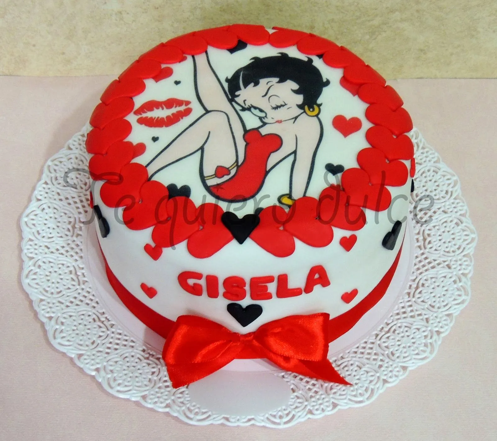 TE QUIERO DULCE♥: Torta de Betty Boop