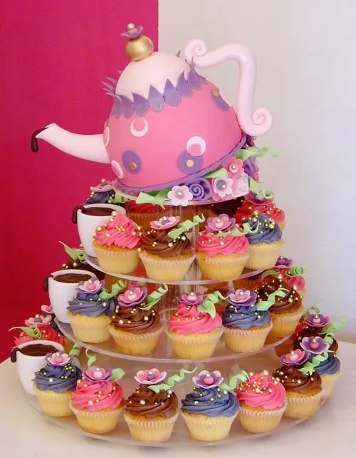 Imagenes De Tortas Con Cupcakes | Wlater Blog