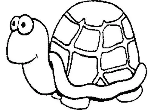 Imagenes de tortugas animadas para colorear - Imagui