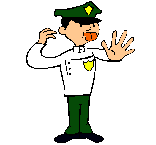 Policia de transito dibujo - Imagui