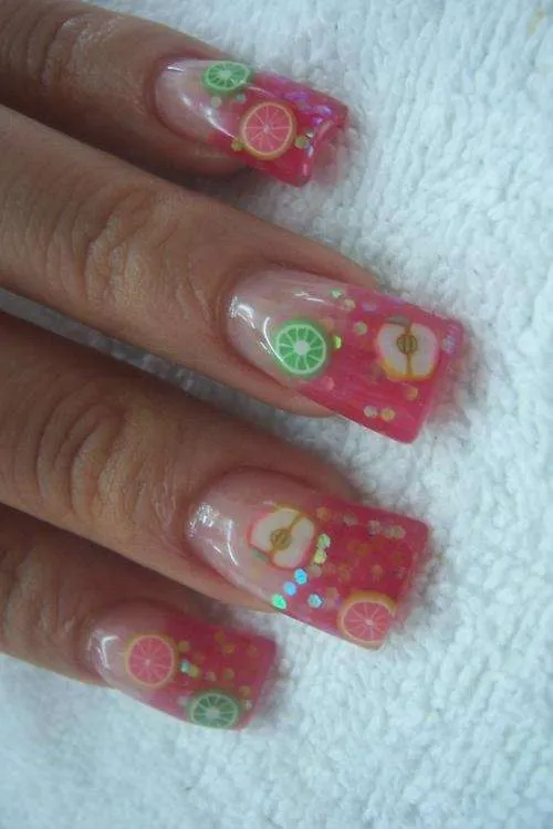 Uñas Acrilicas Decoradas