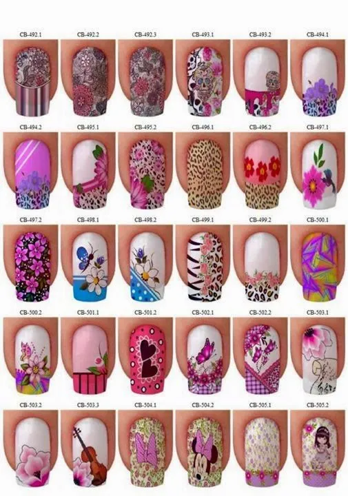 Imagenes de uñas decoradas con lindos diseños modernos de pies y ...