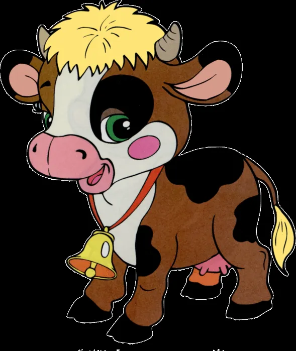 Imágenes de vacas animadas - Imagui