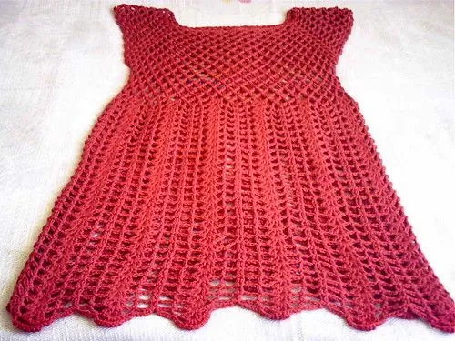 Imagenes de vestidos tejidos a crochet - Imagui