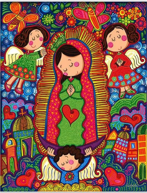 Imágenes de la Virgen de Guadalupe caricaturizadas Distroller ...