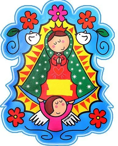 Imágenes de la Virgen de Guadalupe caricaturizadas Distroller ...