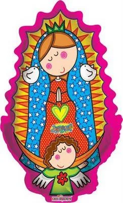 Glitter Sniffer: Pupalupana: un homenaje a la Virgen de Guadalupe