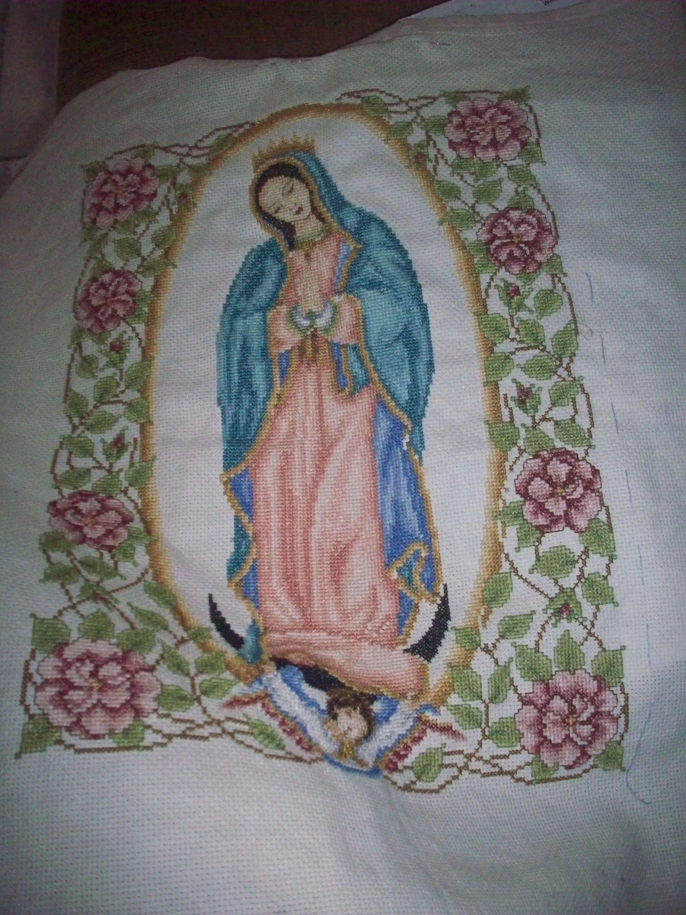 Imagenes De La Virgen De Guadalupe En Punto De Cruz Imagui MEMES ...