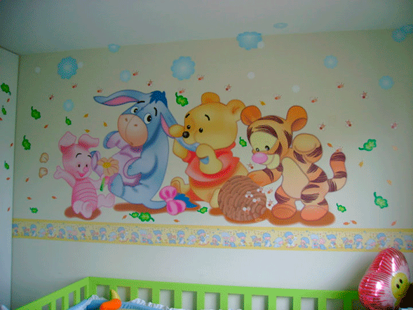 Cuarto decorado de Winnie Pooh - Imagui