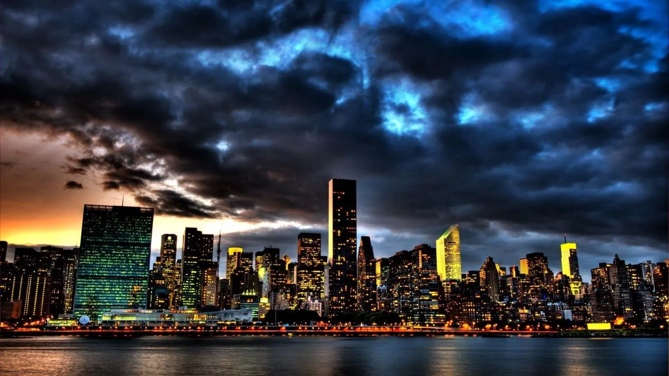Imágenes Hilandy: Fondo de Pantalla Paisaje Ciudades en la noche Imágenes Hilandy: Fondo de Pantalla Paisaje Ciudades en la noche