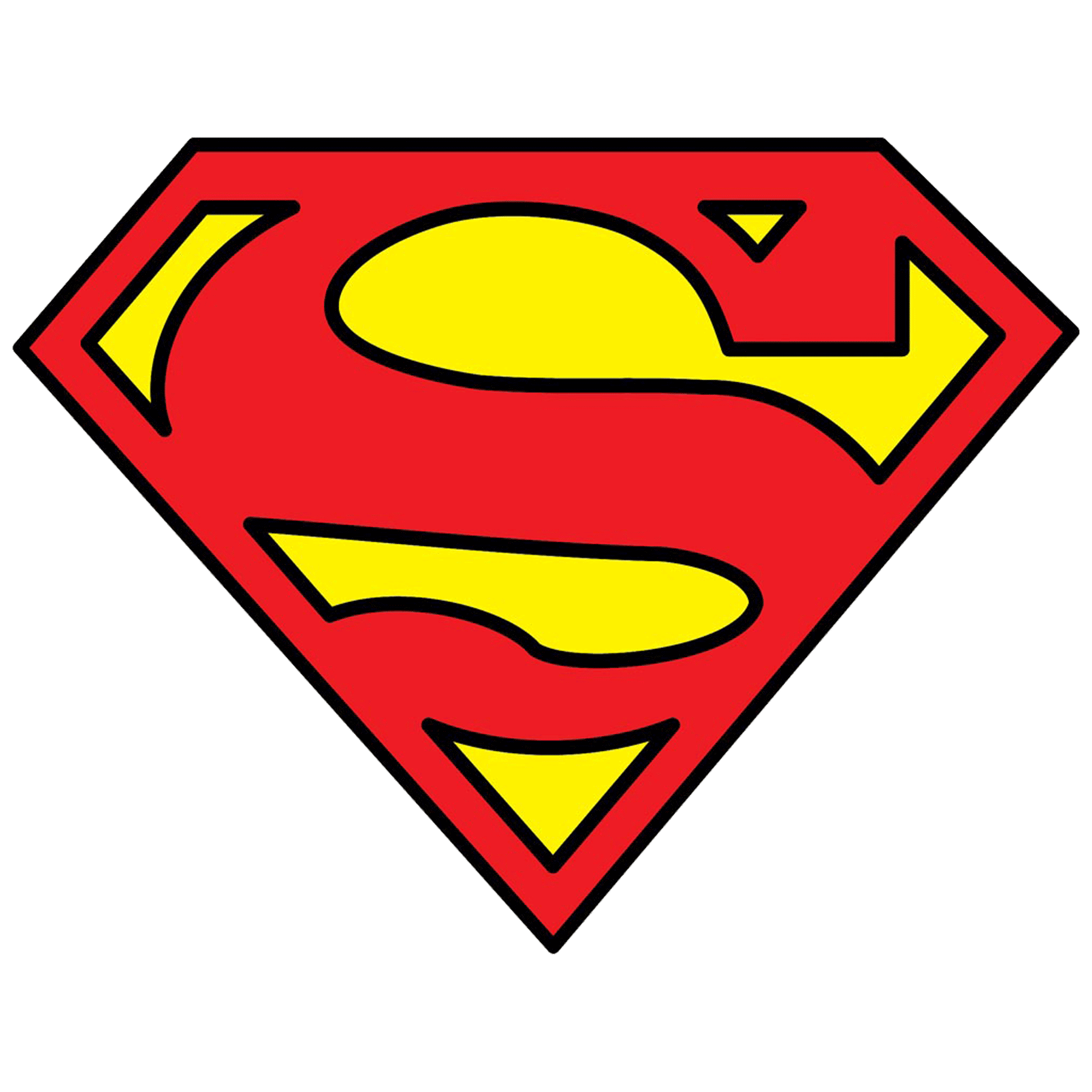 Images For > Superman Symbol Stencil