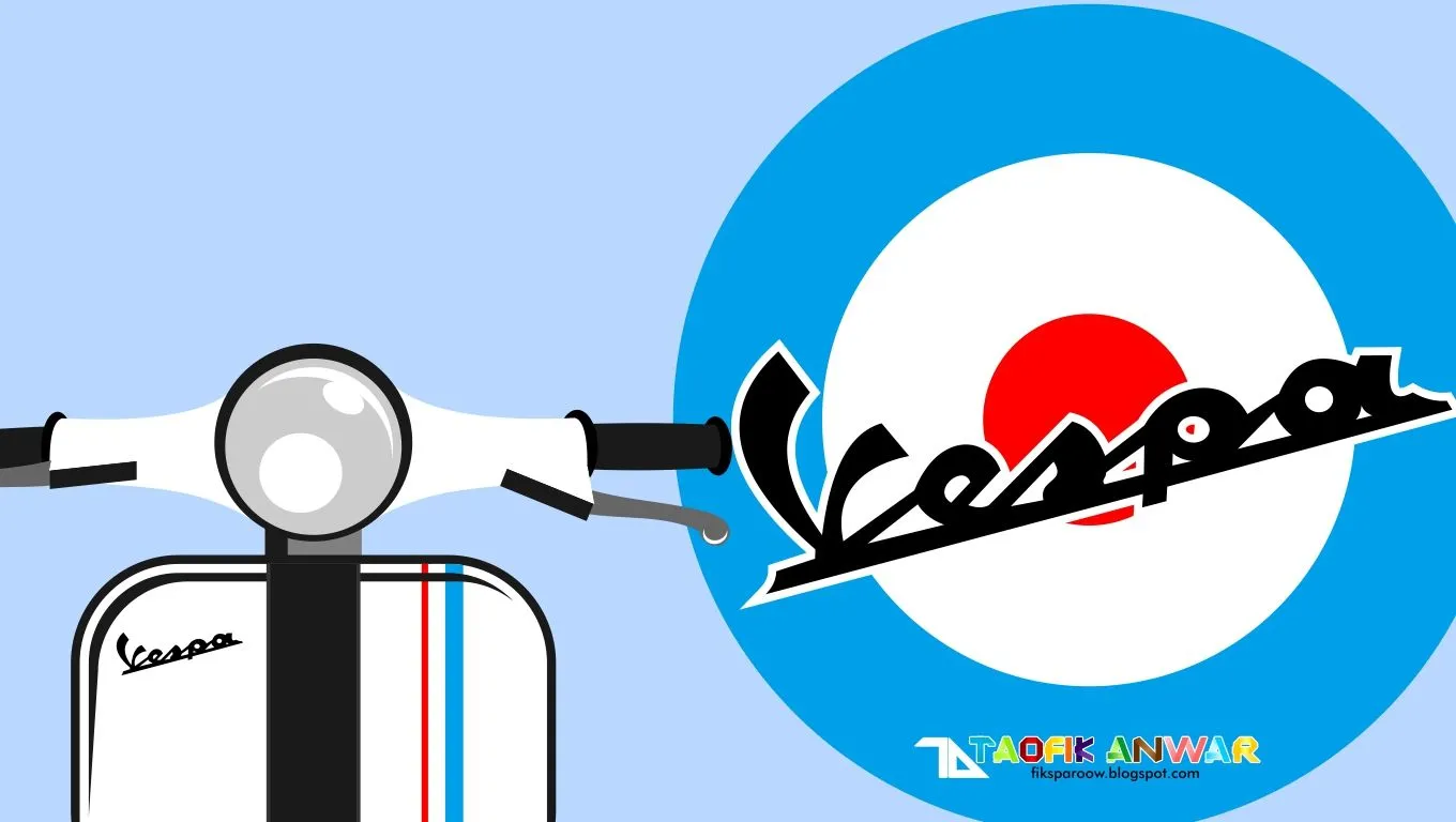 Images For > Vespa Logo Vector Free Download