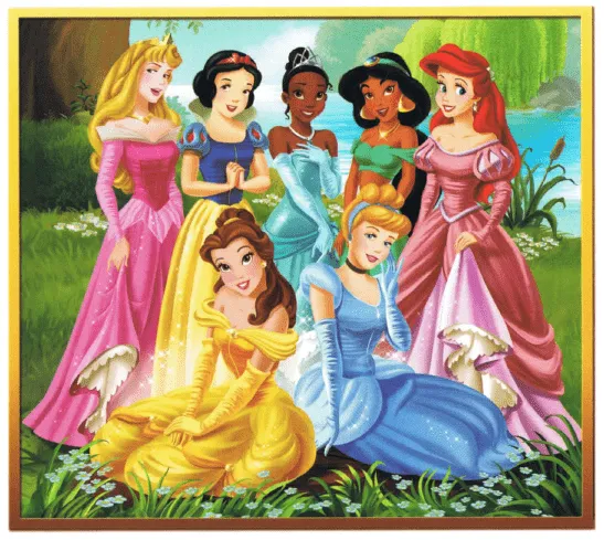 Princesas Disney y sus nombres - Imagui