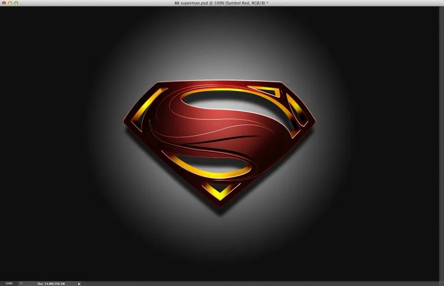 Impactante: Escudo Superman Con Photoshop - Taringa!