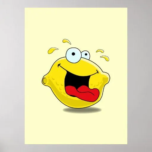 Impresión feliz del limón del dibujo animado impresiones | Zazzle Impresión feliz del limón del dibujo animado impresiones | Zazzle