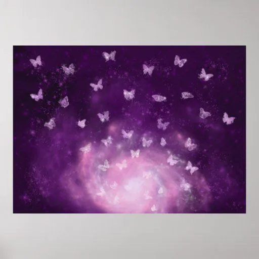 Impresión de la nebulosa de la mariposa impresiones de Zazzle.