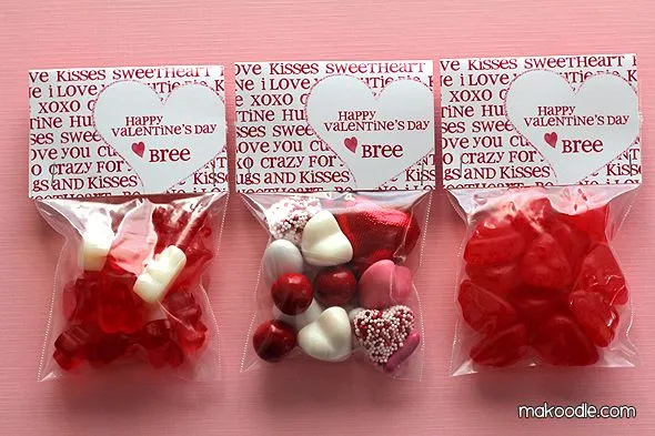 Imprimibles para dulces regalitos de San Valentín. | Ideas y ...