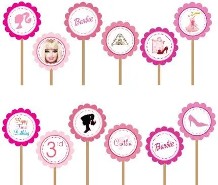 Imprimibles para fiesta de Barbie Silueta. | Sarita | Pinterest ... Imprimibles para fiesta de Barbie Silueta. | Sarita | Pinterest ...