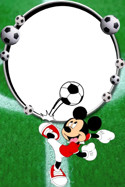 Imprimibles de Mickey futbolista 2. | Ideas y material gratis para ...