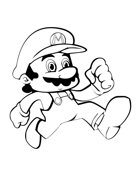 Mostro de Mario Bros para colorear - Imagui