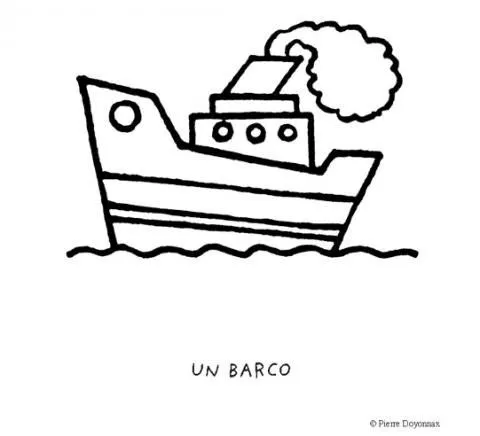 De un barco para dibujar - Imagui