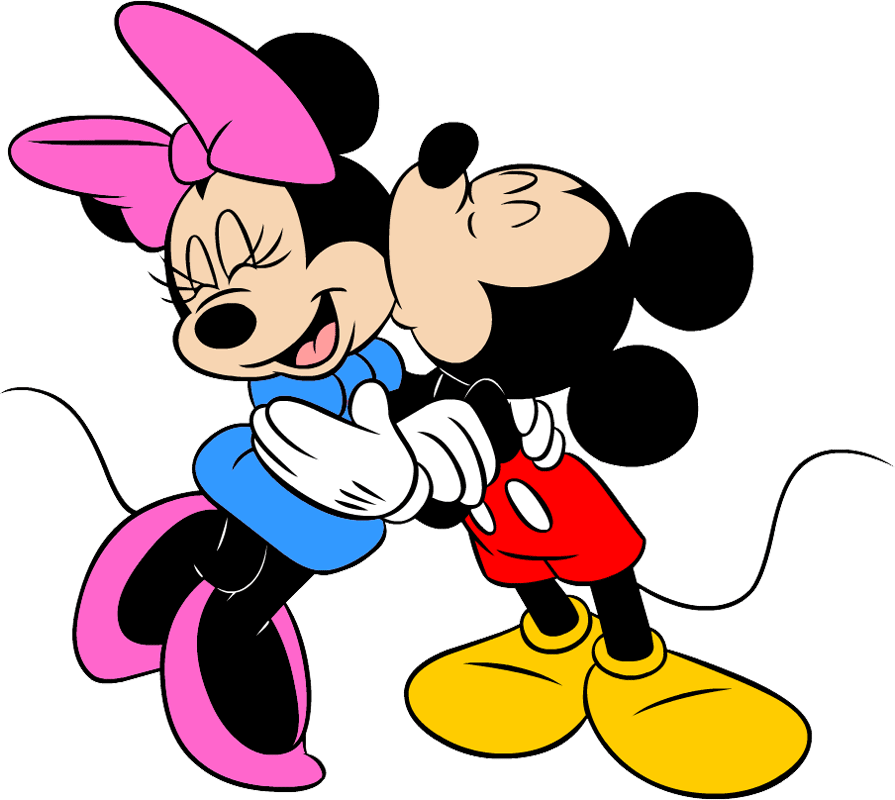 Tatuaje de Minnie Mouse y Mickey Mouse besandose - Imagui