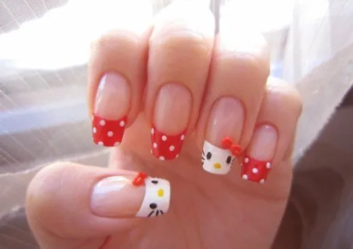 In Moda For Me: Uñas decoradas ,uñas francesas siempre a la moda In Moda For Me: Uñas decoradas ,uñas francesas siempre a la moda