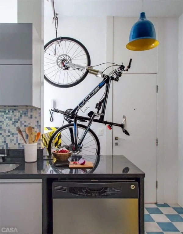 Cómo incluir su bicicleta en la decoración