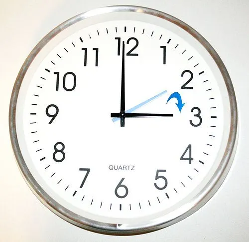 Un incremento en la hora del reloj | Cambio de hora Un incremento en la hora del reloj | Cambio de hora