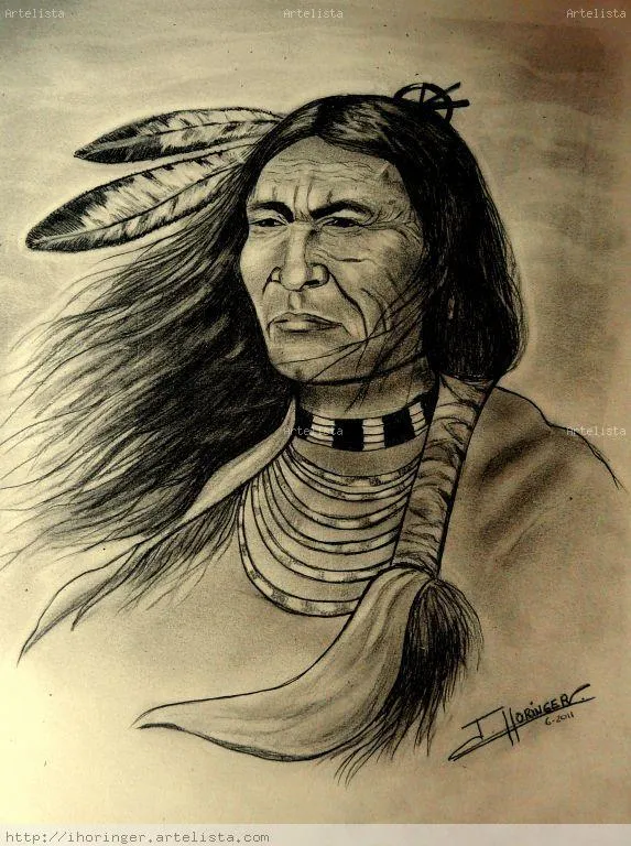Dibujos a lapiz de indios - Imagui
