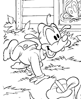 ... infantiles para pintar y colorear: bebes disney para pintar goofy ... infantiles para pintar y colorear: bebes disney para pintar goofy