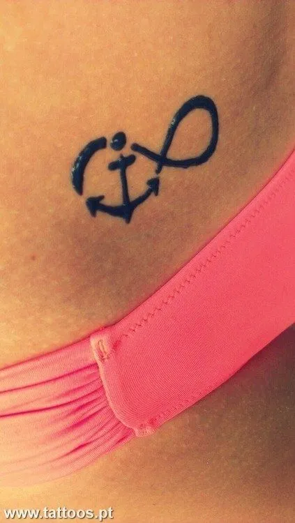 infinito e ancora | tattoo | Pinterest | Infinity Anchor, Anchors ...