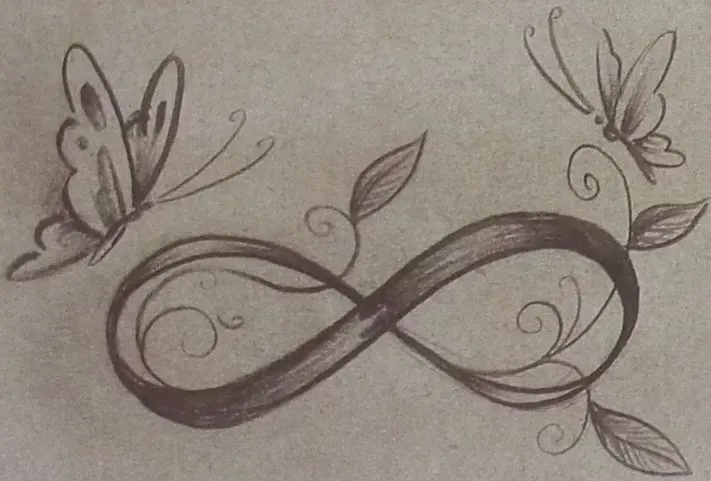 desenho de tattoo do infinito | tatoos | Pinterest