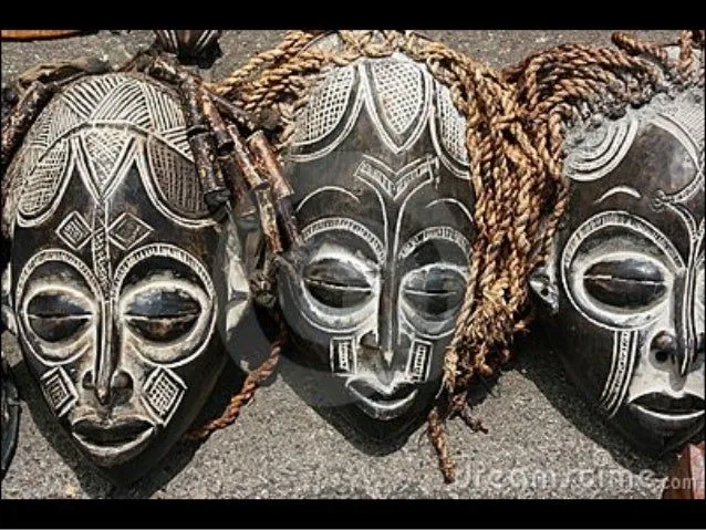 Influências da arte africana mascaras