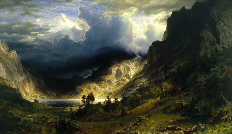 Los inmensos paisajes de Albert Bierstadt | Pintura y Artistas