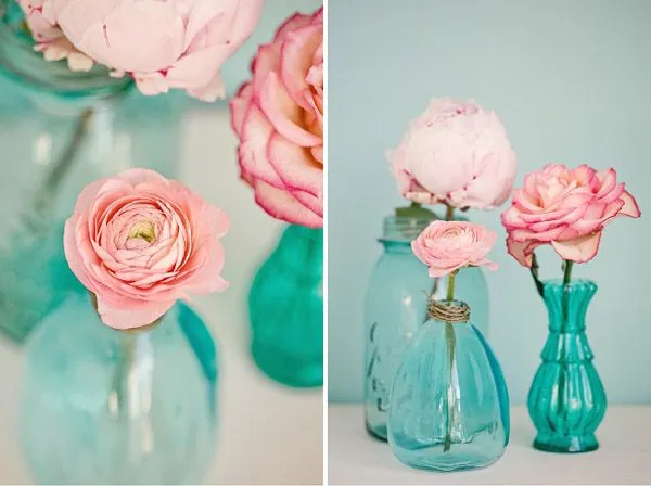 Inspiración en rosa y azul - Una Boda Original - Blog de bodas