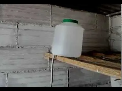 instalacion bebedero automatico para conejos - YouTube